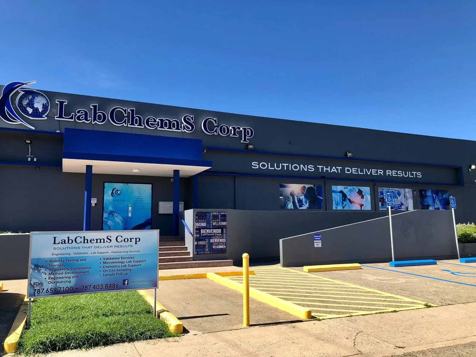 Latest LabChemS Puerto Rico facility photograph, confirmed by the company